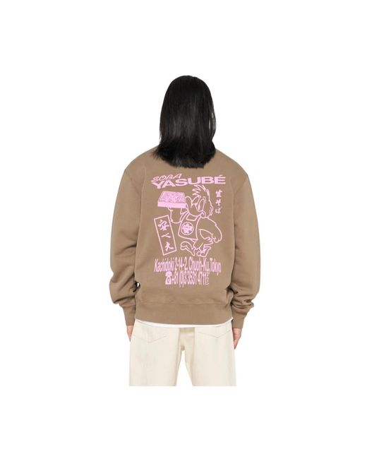 Sweatshirts Edwin de hombre de color Brown