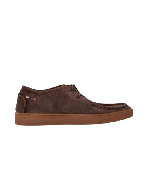 Paul Smith Brown Laced Shoes for men