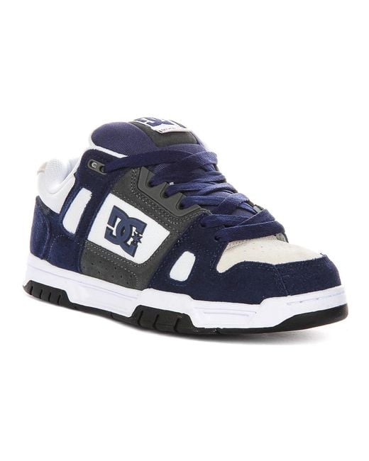 DC Shoes Blue Sneakers for men