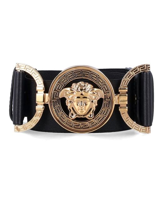 Versace Black Belts