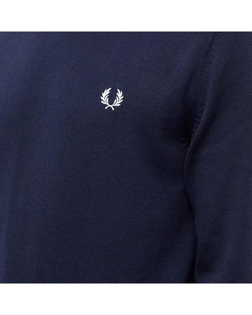 Fred Perry Blue Turtlenecks for men