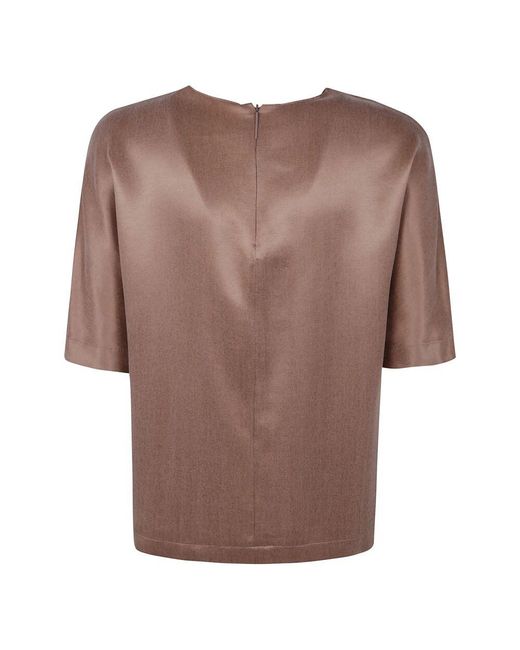 Blouses Giorgio Armani de color Brown