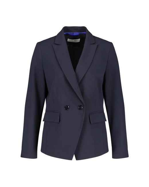 Gerry Weber Jassen ,Blauw ,Elegante Office Blazer in het Blue