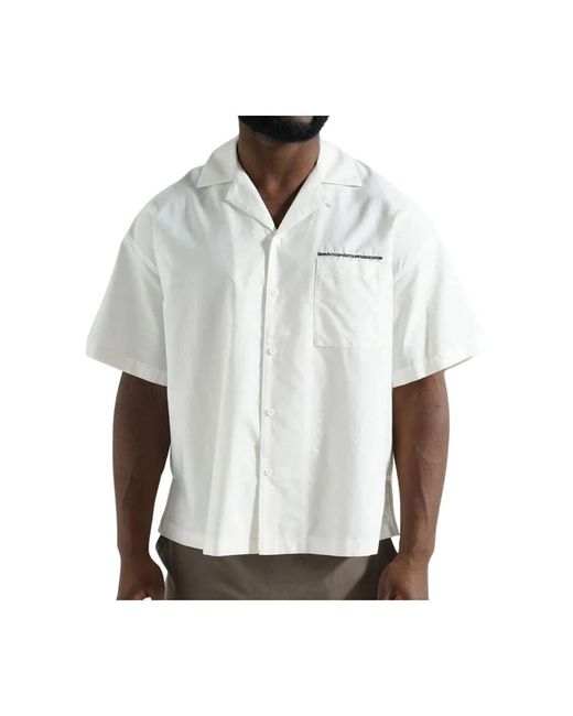 New Amsterdam Surf Association White Short Sleeve Shirts for men
