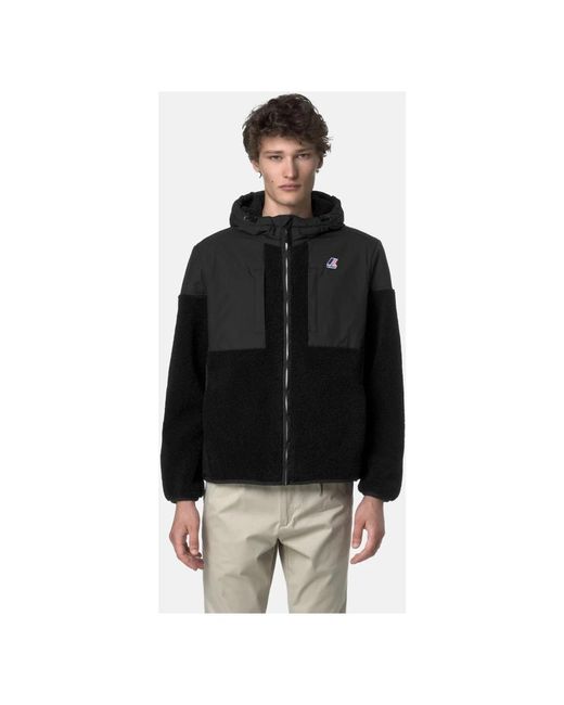 Light Jackets di K-Way in Black da Uomo