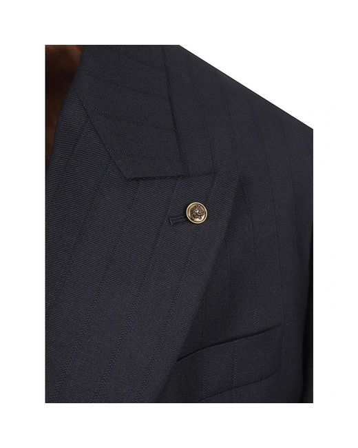 Versace Blue Blazers for men