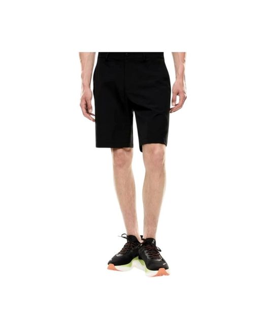Casual Shorts EA7 de hombre de color Black