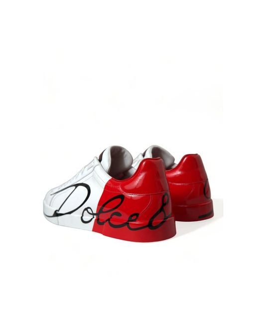 Dolce & Gabbana Sneakers in Red für Herren