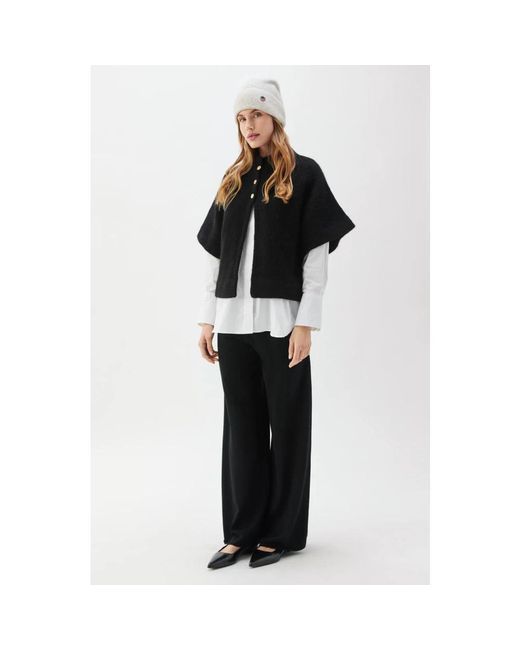 BUSNEL Truien & Vesten ,Zwart ,Wol Vilanie Cardigan in het Black