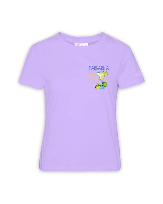 Camisetas y polos elegantes Mc2 Saint Barth de color Purple