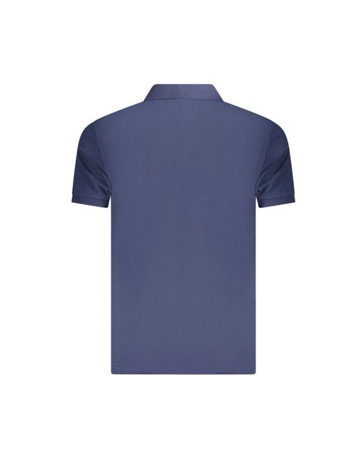 Fila Tops ,Blauw ,Katoen Blauw Katoen Polo Shirt in het Blue voor heren