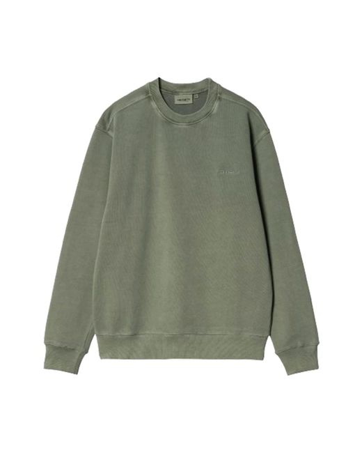 Felpa script di Carhartt in Green da Uomo