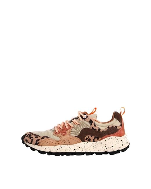Flower Mountain Brown Sneakers