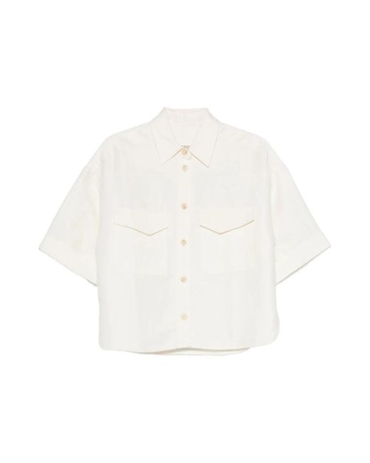 Closed Overhemden ,Wit ,Oversized Shirt in het White
