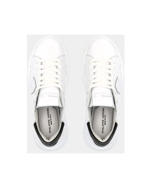Philippe Model White Sneakers