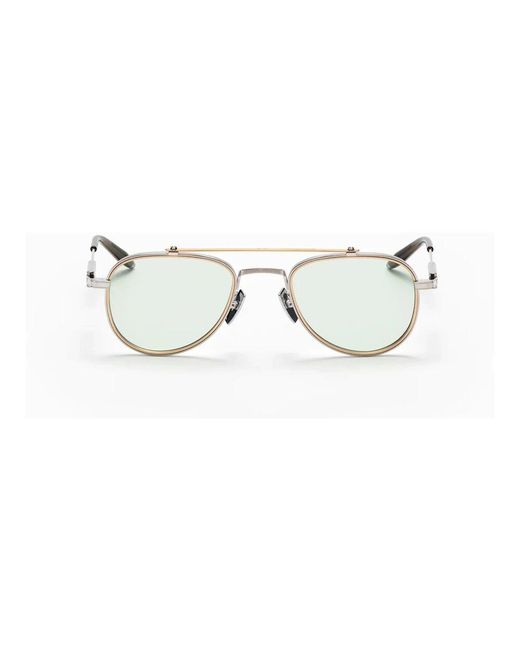 Glasses di Akoni in Metallic da Uomo