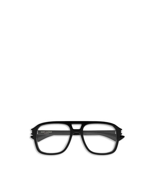Saint Laurent Optical Frame in het Black voor heren