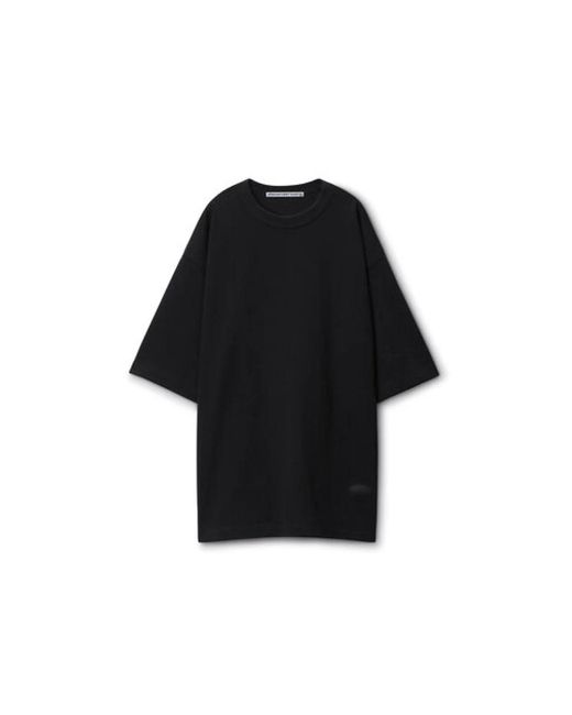 Oversized Tops di Alexander Wang in Black