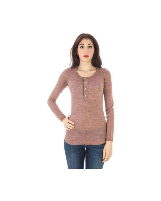 Fred Perry Brown Rosa Wollpullover Sweater