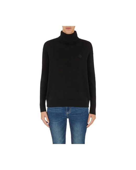 ARMANI EXCHANGE Black Turtlenecks