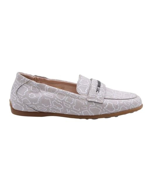 Floris Van Bommel Gray Sitti Mocassin