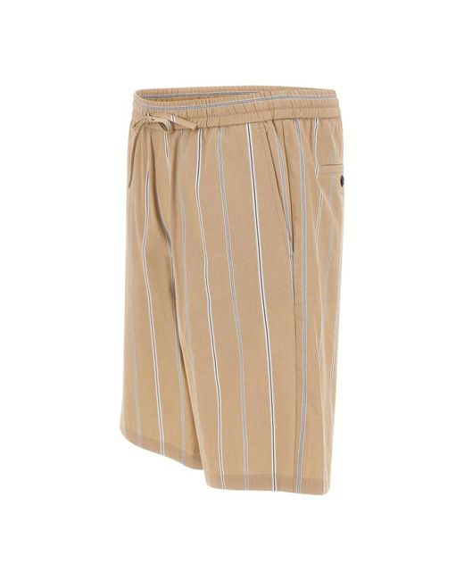 Paolo Pecora Natural Casual Shorts for men