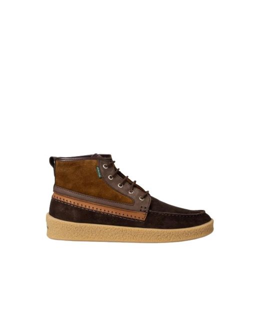 PS by Paul Smith Brown Lace-Up Boots for men
