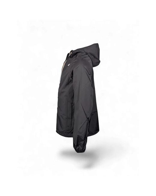 K-Way Gray Rain Jackets for men