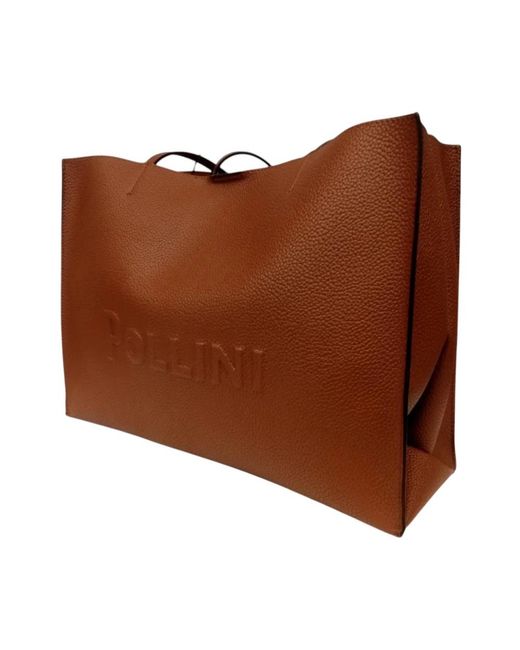 Pollini Brown Tote Bags