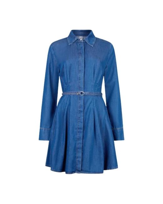 Liu Jo Blue Shirt Dresses