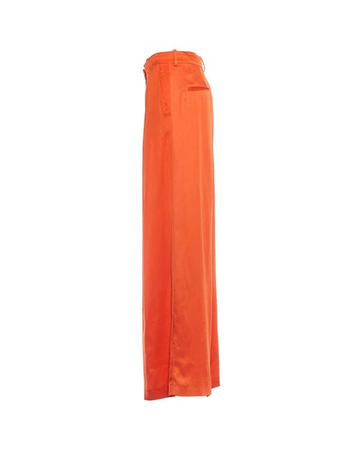 N°21 Red Wide Trousers