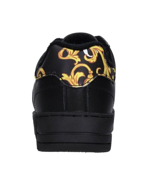 Versace Jeans Couture Black Sneakers Schwarz