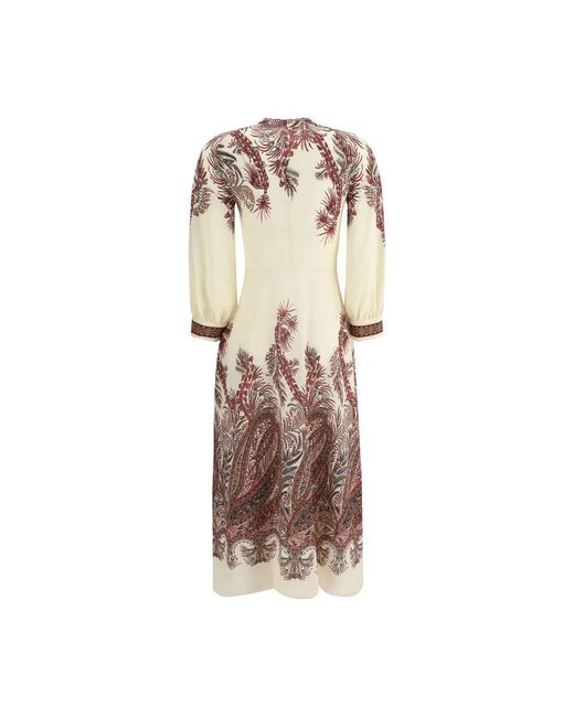 Midi Dresses Etro de color Natural