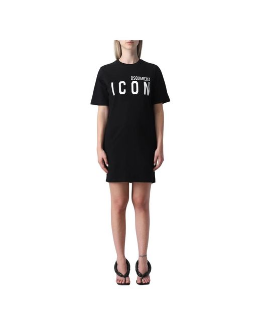 DSquared² Casual Kleedjes in het Black