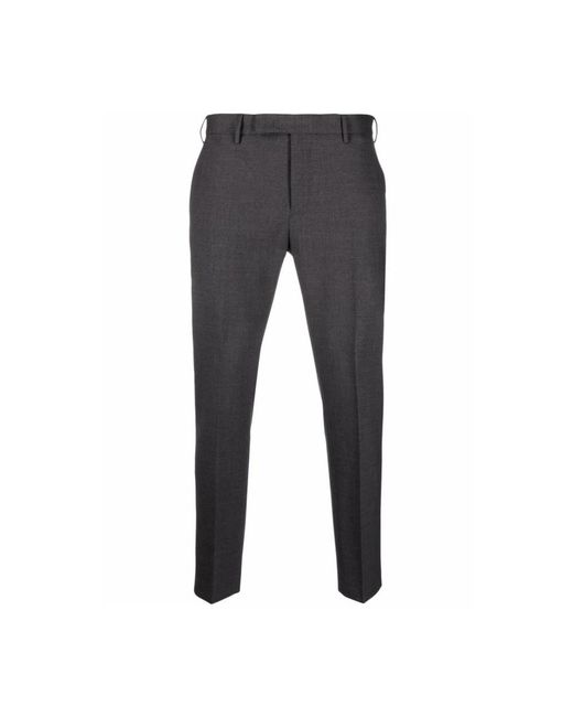 PT Torino Gray Suit Trousers for men