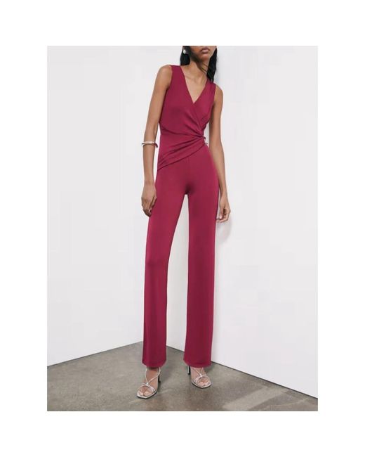 Patrizia Pepe Red Jumpsuits