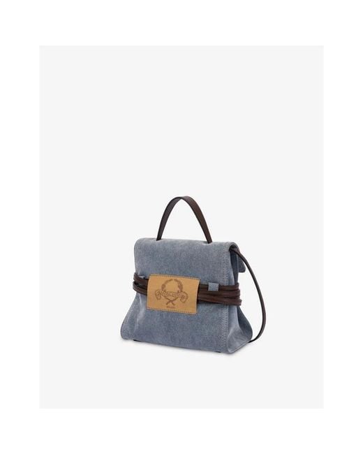 Moschino Blue Handbags