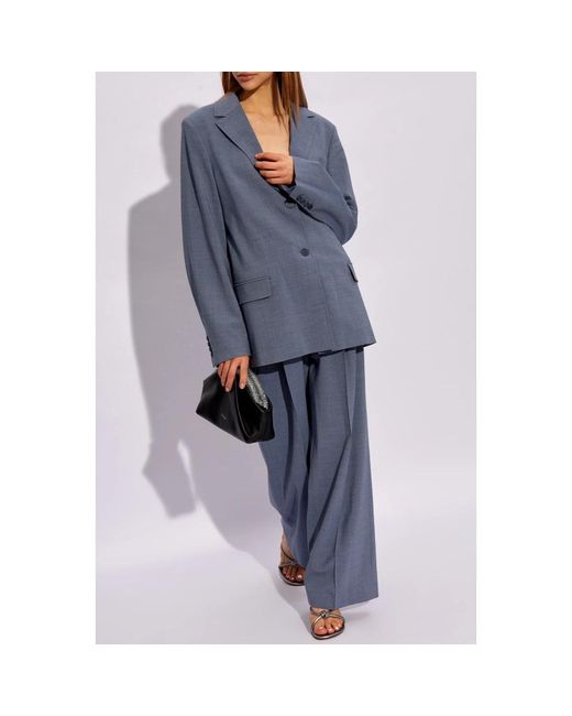 J.W. Anderson Blue Wide Trousers