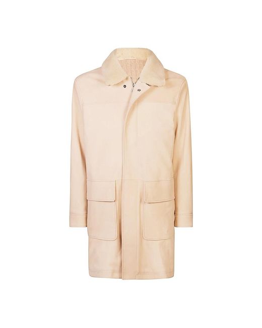 Parkas di Eleventy in Natural da Uomo