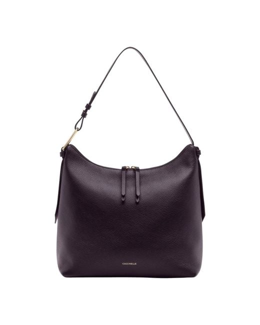 Coccinelle Purple Shoulder Bags