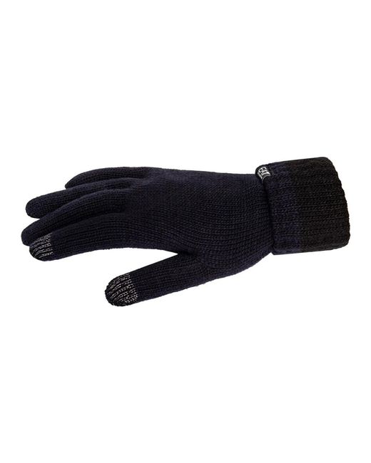 EA7 Accessoires ,Blauw ,Elegante Handschoenen in het Blue