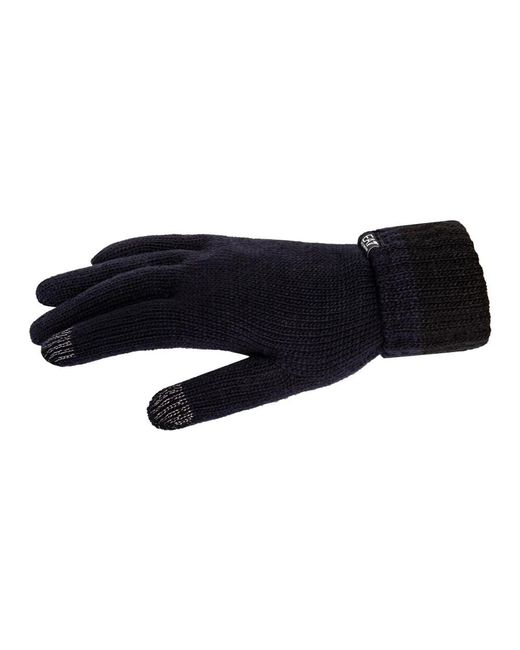 EA7 Accessoires ,Blauw ,Elegante Handschoenen in het Blue