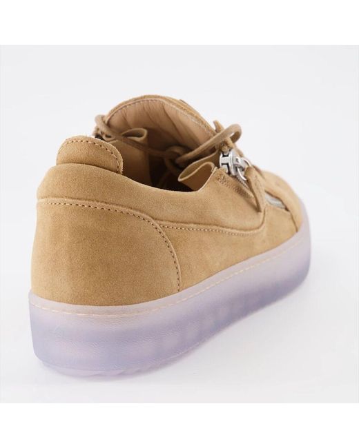 Giuseppe Zanotti Brown Sneakers for men