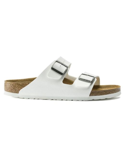 Birkenstock Sliders in het Metallic