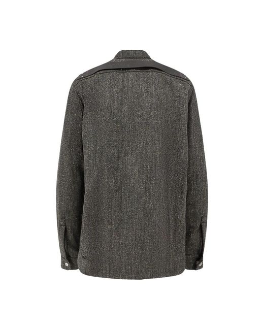 Rick Owens Gray Light Jackets for men