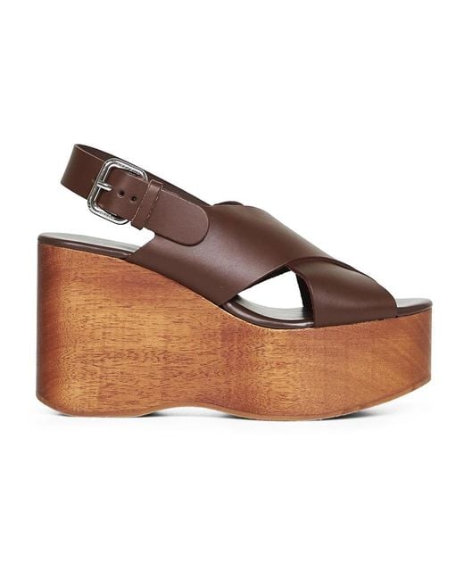 Weekend by Maxmara Brown Wedges