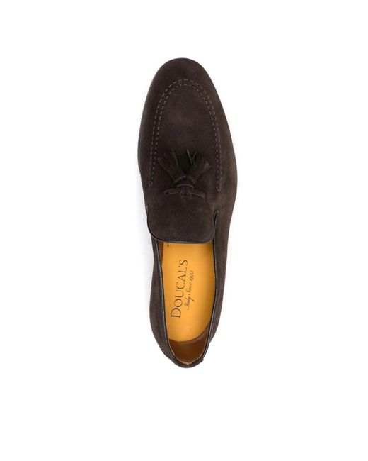 Loafers di Doucal's in Brown da Uomo