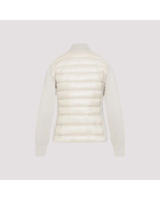Moncler Tricot Cardigan in het White