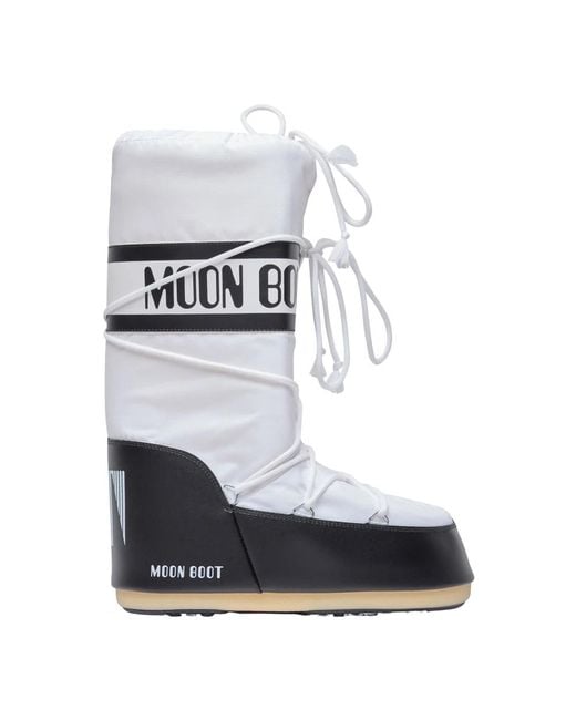 Moon Boot White Winter Boots for men