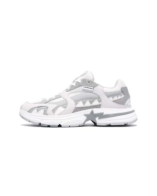 A Bathing Ape White Sneakers for men